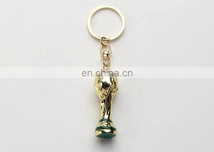 Novelty wholesale metal keychain sports gift item