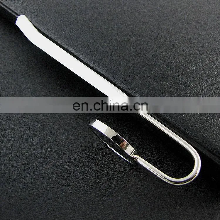 china supplier business gift metal bookmark for books custom epoxy logo bookmark