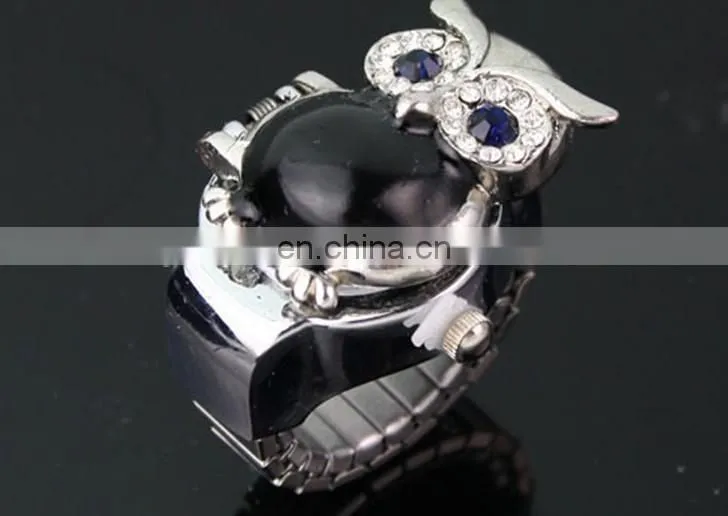 2014 fashion owl ring watch