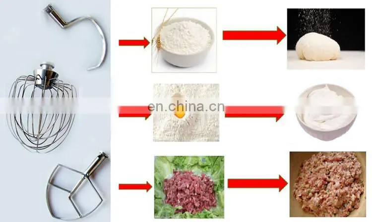 High Quality Industrial Planetary Commercial Restaurant Equipment Pastry Food Mixer