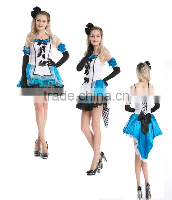 Walson fashion designed school complete suit costume japanese school girl sexy costume