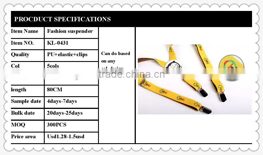 New design Fashion body 's suspender
