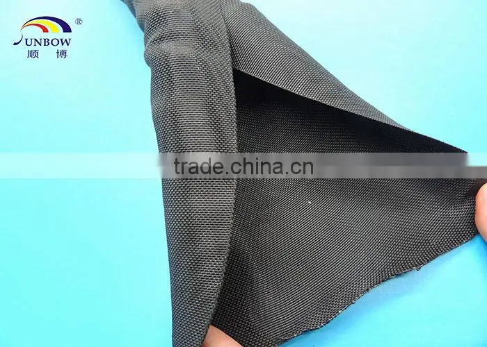1/2" to 3/4" ID Split Braided Cloth Type Wire Loom for automotive use