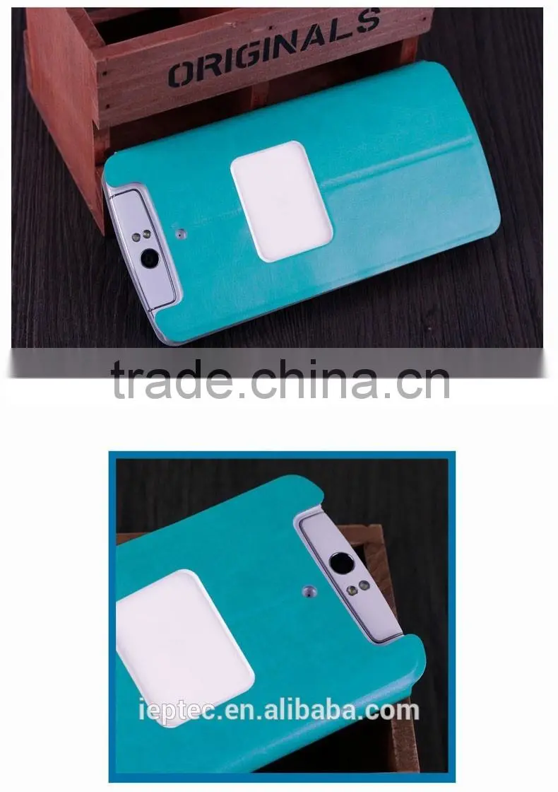 MOFi New Arrival PU Leather Flip Cell Phone Cover Case for OPPO N1, OPPO n-lens, N1T