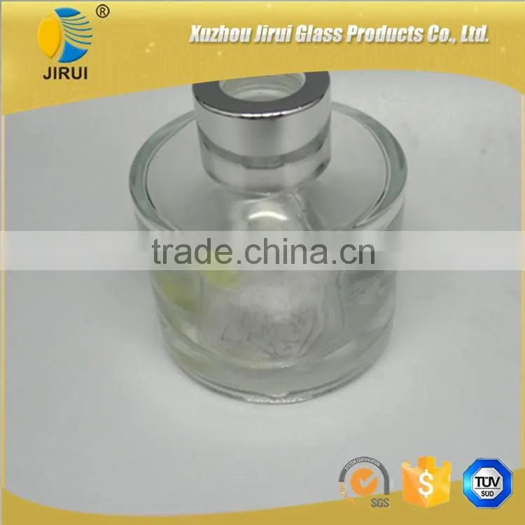 90ml round glass diffuse bottle with cap