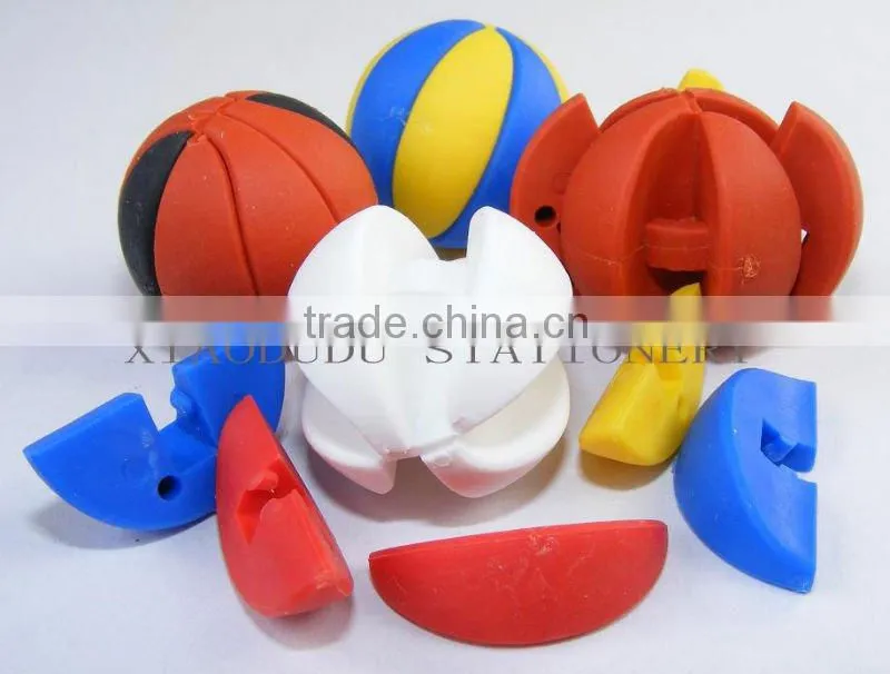 Fancy Badminton Shaped 3D Eraser