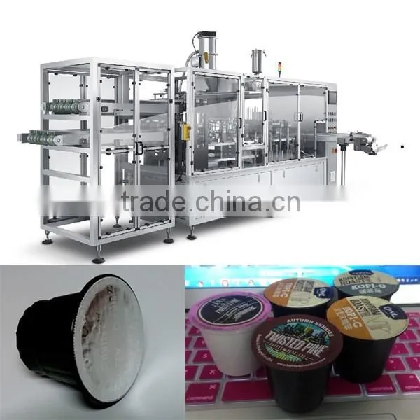 K CUP Lavazza , Nexpresso, dolce Cafe Full automatic Coffee capsule Bag packing machine
