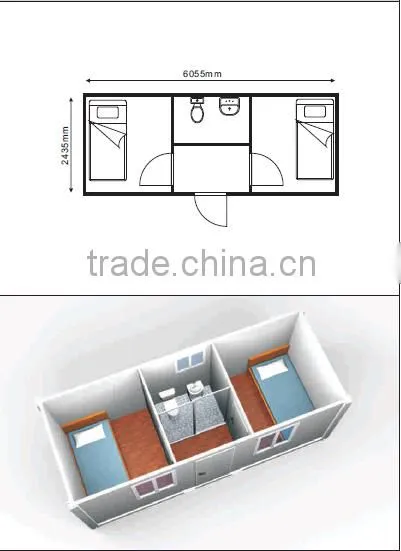 High quality Well-designed Movable House Prefab House