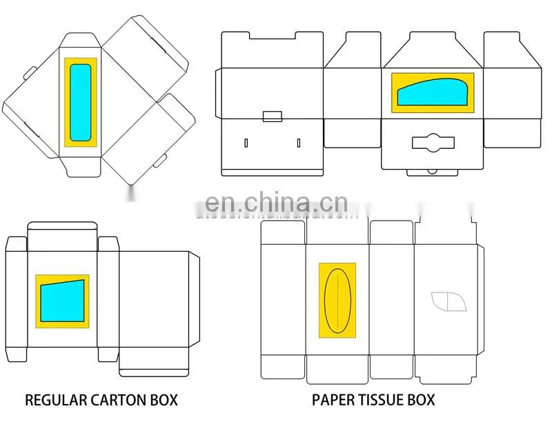 UTM1100B Servo Motor Driven Fast Speed Double Lane Line Automatic Carton Box Window Patching Machine
