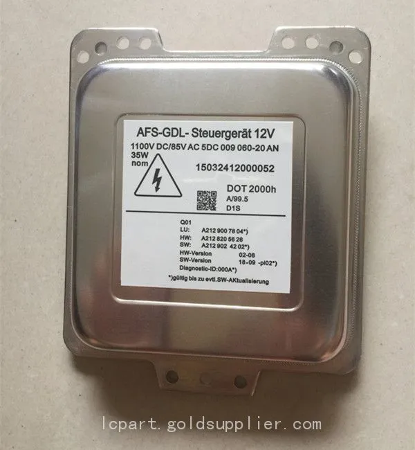 OEM 5DC 009 060-20AN Xenon HID Headlight Ballast Module For Mercedes Benz W212 2010