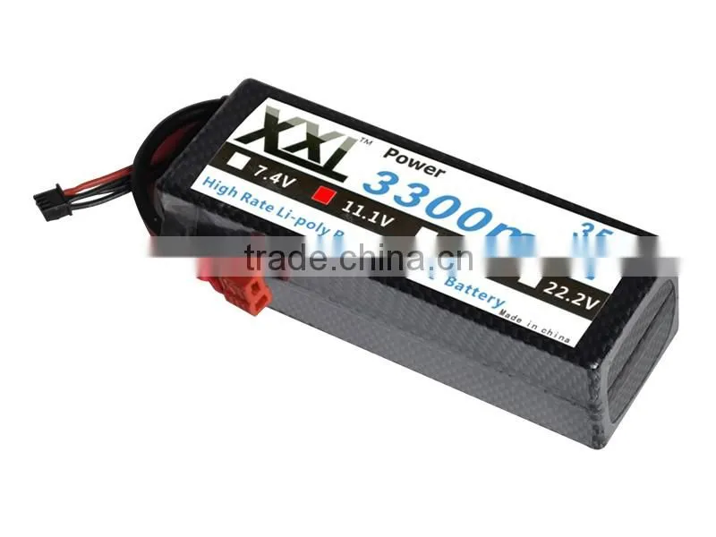 XXL 3S High rate lipo battery 3300mah 11.1V for rc car helicopter