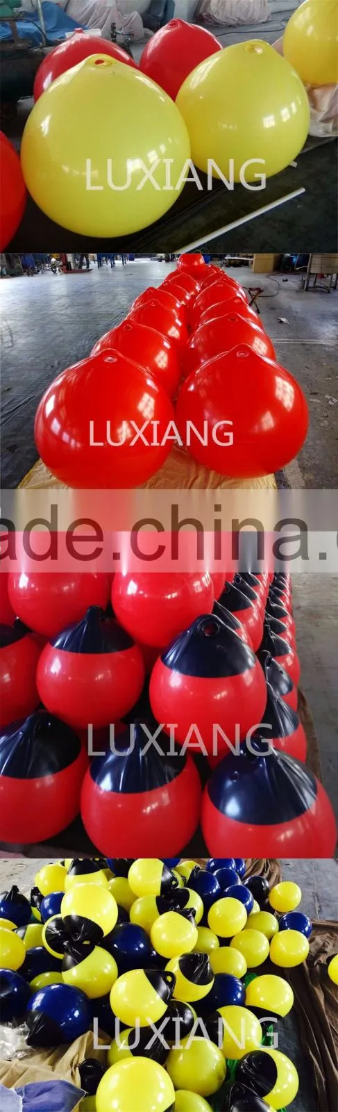 luxiang brand hot sale A25 pvc inflatable fishing net buoy