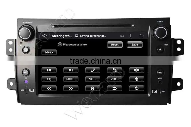 Wecaro WC-SS8081 Android 4.4.4 car dvd player touch screen for suzuki sx4 car audio android GPS 2006 - 2012