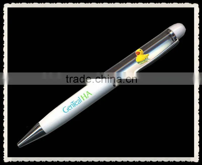 NEW products Cool liquid PDA ballpen with 7 color ,funny highlighter projector pen for promotional gifts
