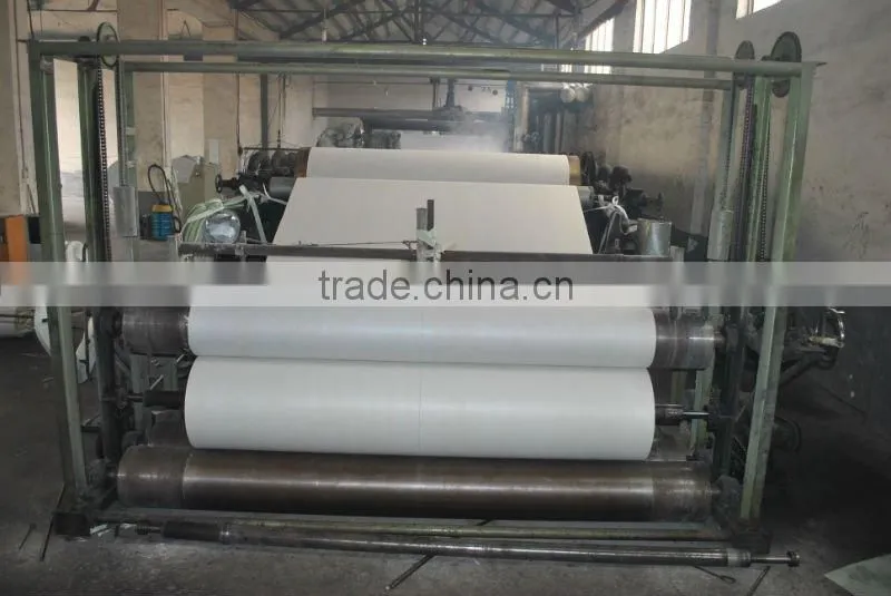 Polyester nonwoven mat for SBS, APP waterproofing membrane