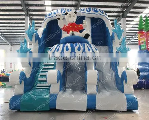2015 wholesale infaltable water slide, ocean water slide for adult and children