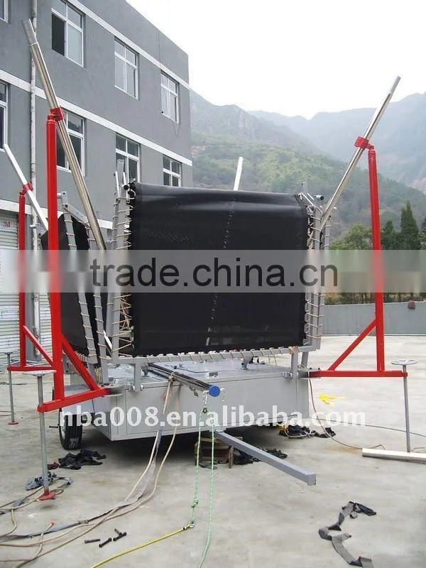 4 in 1 mobile bungee jumping trampoline