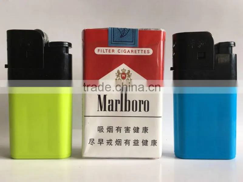 cheap mini king disposable cigarette fint lighter with ISO9994&CR FH-216