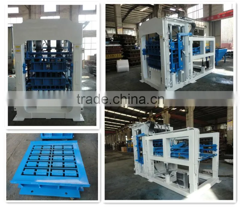QT10-15 High productivity electric power brick machine