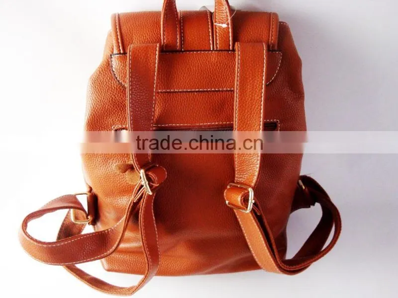 PU Leather Backpack And Fashionable Leather Bags For Girls