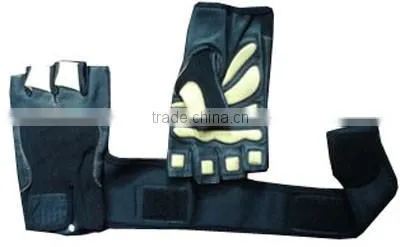 hot sale weightlifting gloves with wrist strap