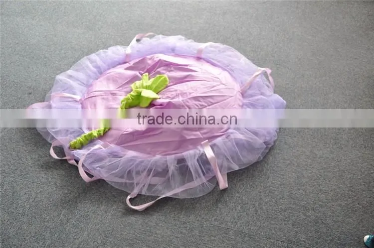 Girls Flower Handing Mosquito Net Bed Foldable Baby Outdoor Mosquito Net Tent