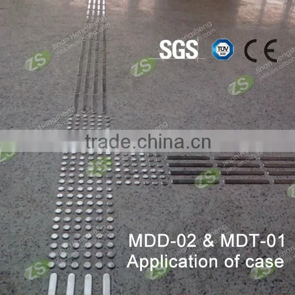 Rubber tactile tile guide path rubber blind road