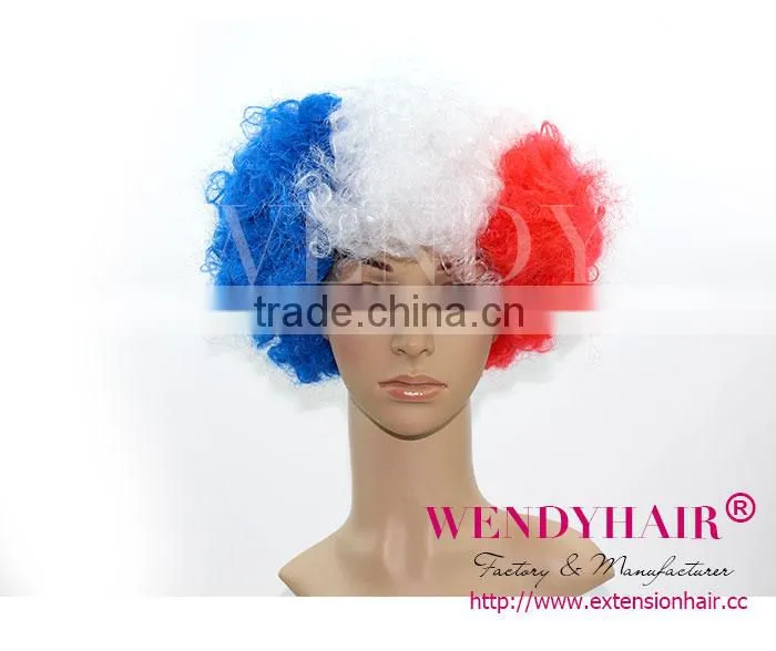 fans football wig Very Affordable Perfect Amazing 2014 New Year Most Popular Affordable