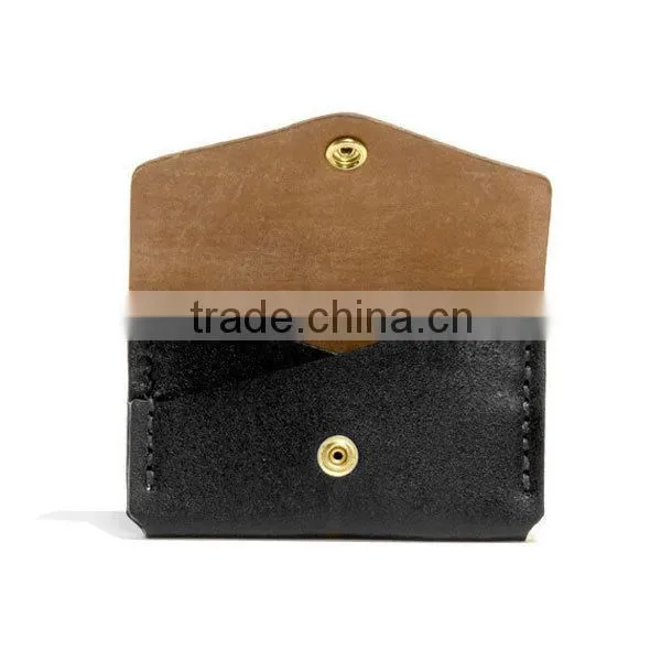Top Quality Waxed Cording with Two Slot pocket business card holder