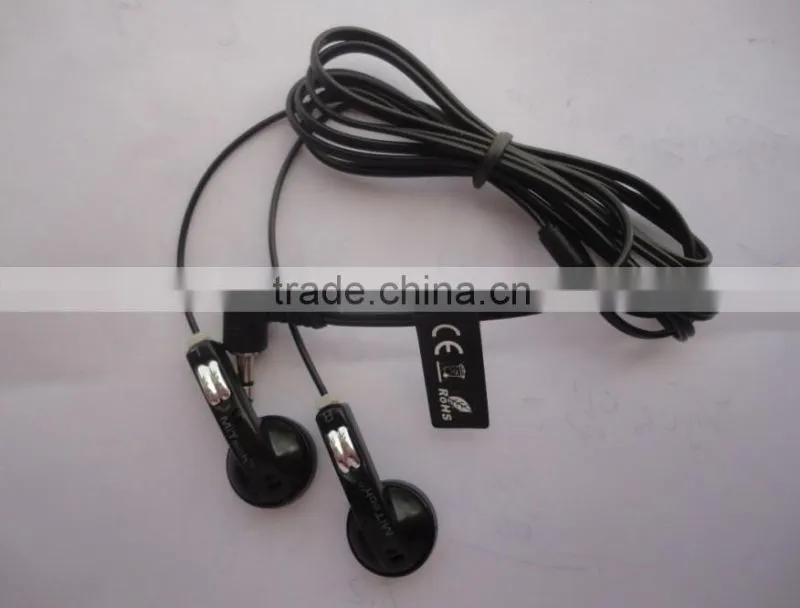 cheap airline earphone disposable