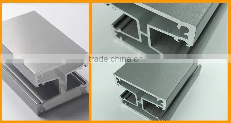 Foshan factory windows and doors powder coating anodized aluminium furnitures alloy extrusion profiles frame