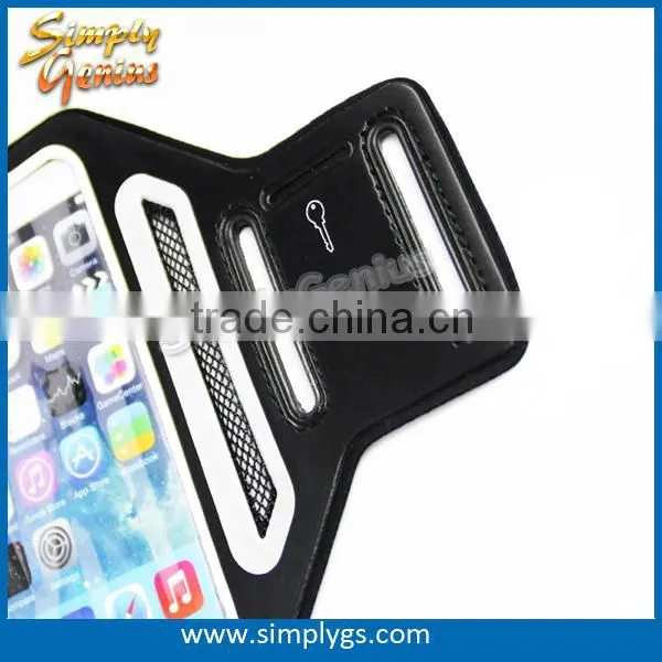 (New) Lycra smart phone armband for iphone, Lycra armband case for iphone 6 plus, Lycra phone armband