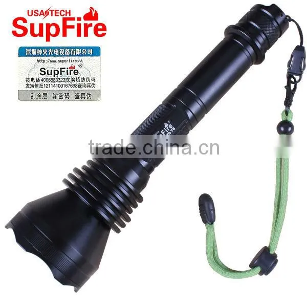 Supfire 1200lumens powerful rechargeable light