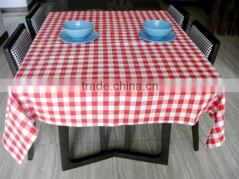cotton table cloth with good price