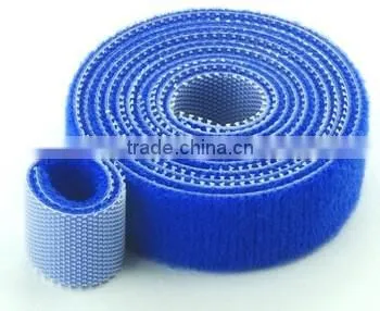 Hook and loop self adhesive tape, double side good stickness hook and loop
