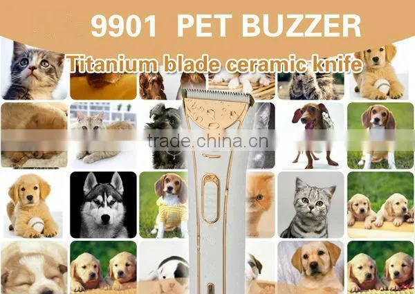 Cordless and powerful electric pet dog hair clipper