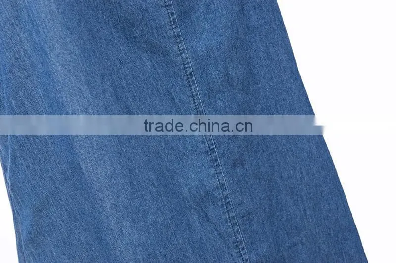 2015 fashion Hot Girl Sexy Backless Cross Spaghtti Strap Denim Dress