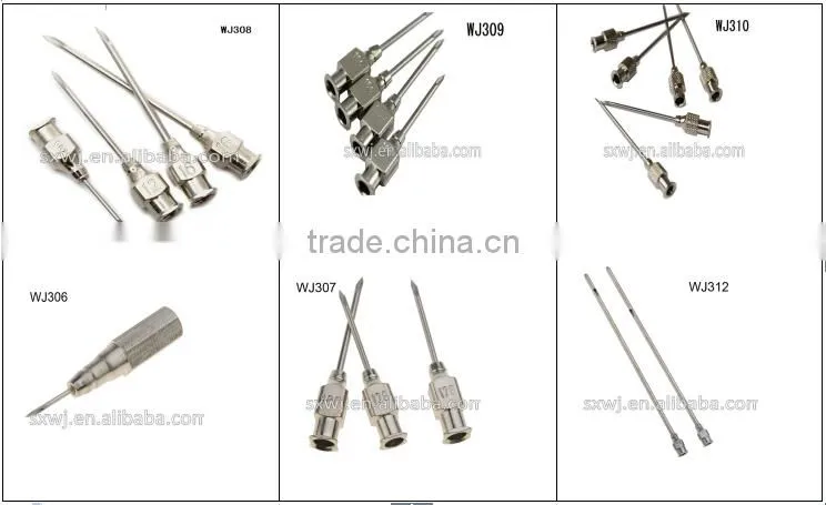 Special needle for veterinary medicine