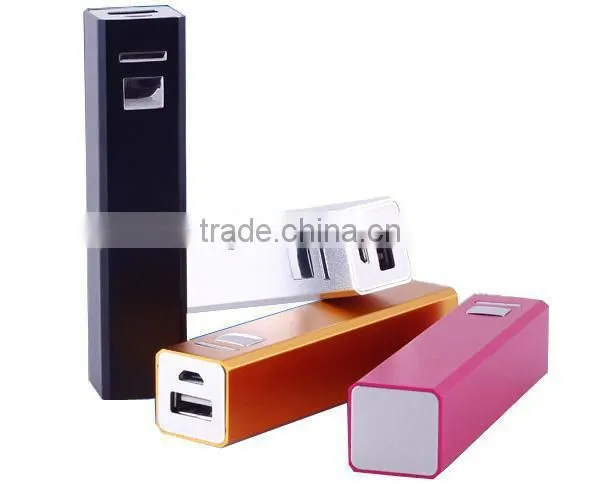 OEM mobile portable power bank 2600mah supply for smartphone