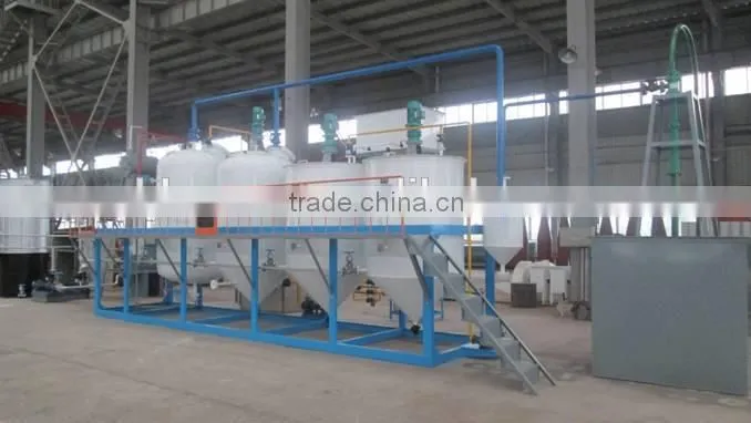 50TPD automatic vegetable oil refinery machine with ISO9001,CE