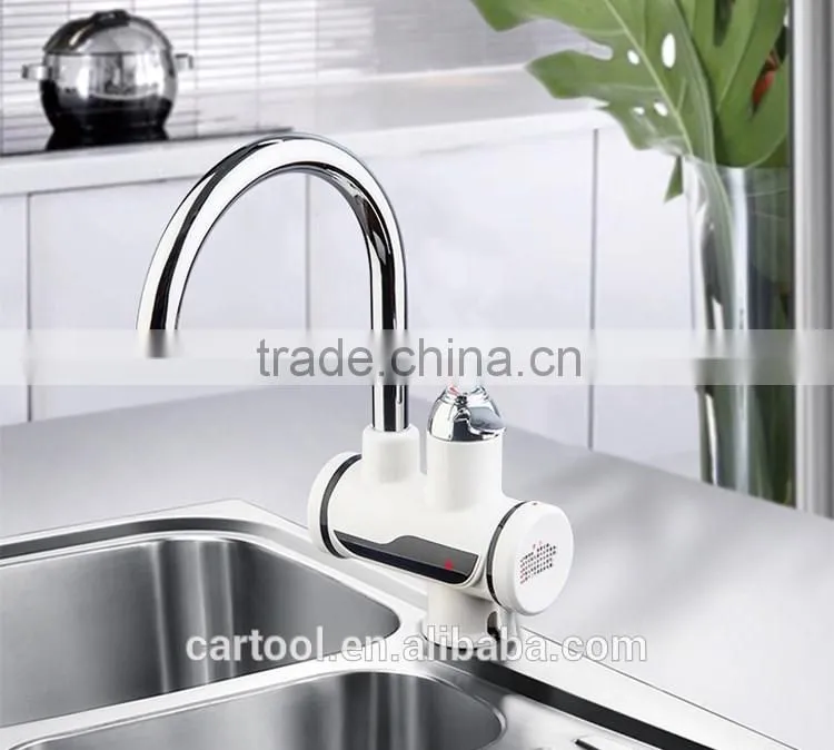 Electric heating faucet instant shower water heater