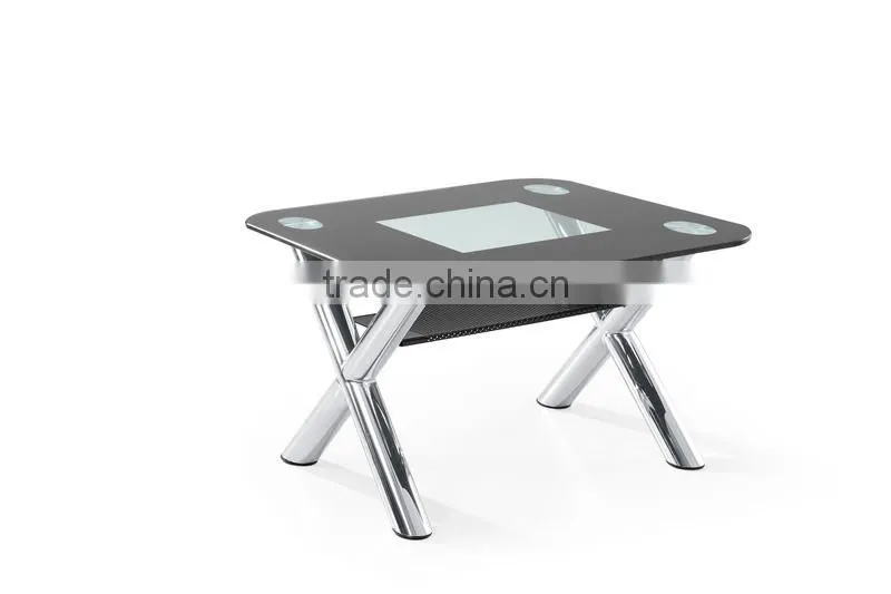 Modern bent glass coffee table SJ108S
