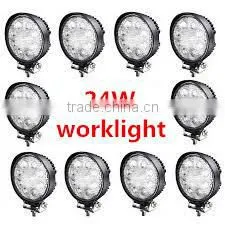 Waterproof 9~32v High Lumen Led Work Light 24w Offroad Led Spotlight Wholesale Led Worklight