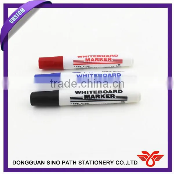 Refillable white board marker pen,dry and wet erase markers