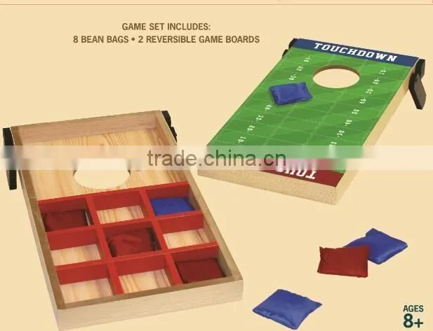 2 in 1 toss game with sand bag TIC TAC TOE toss game for kids outdoor play