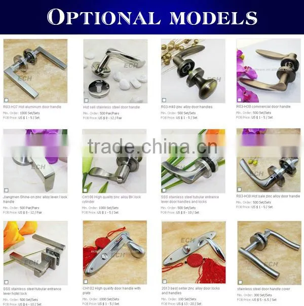 china supplier new stainless steel antique door handle