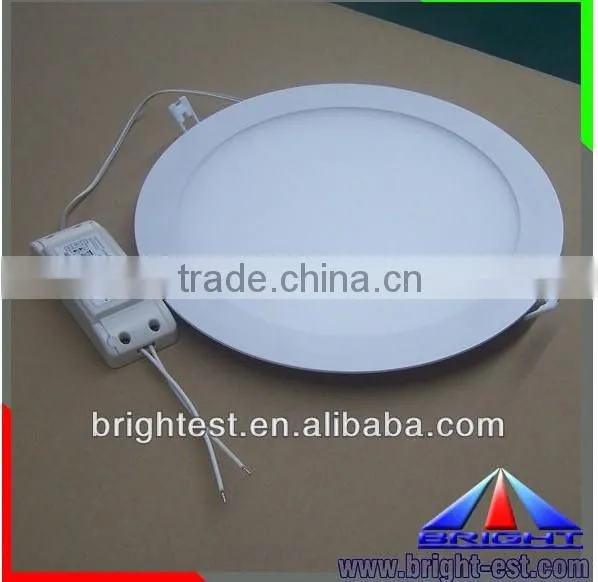 beautiful white and blue 200mm10w round led panel light