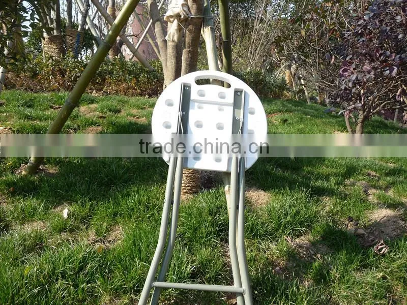Blow moulded Strong and durable folding garden stool