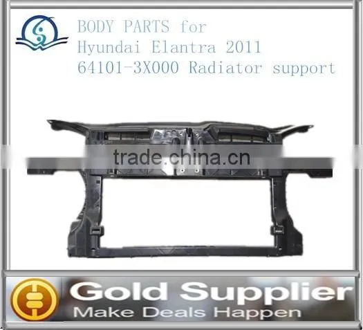Brand New BODY PARTS Radiator support for Hyundai Elantra 2011 64101-3X000 with high quality and most competitive price.