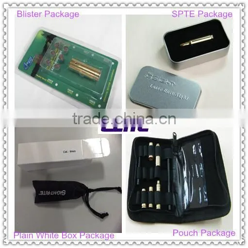 FDA Approved Deactivated Brass 5.8mm Laser Bore Sight, Red Dot Caliber Cartridge